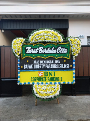 Papan Bunga Duka di Siantan Tengah