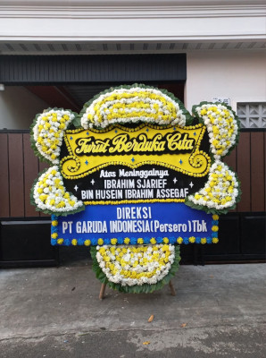 Papan Bunga Duka di Siantan Tengah